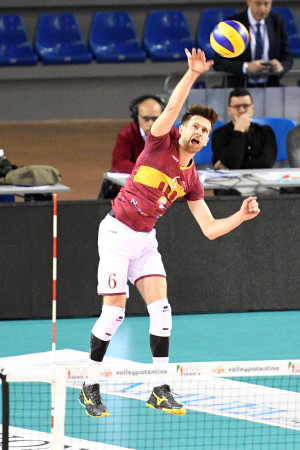 Il palleggiatore Lorenzo Sperotto - Roma Volley